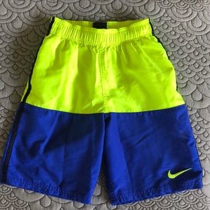 Boys Nike swim trunks size S